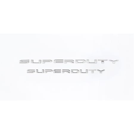 Putco 17-C F250/F350/F450 STAMPED STAINLESS STEEL HOOD/FRONT FORD LETTERING 55553FD